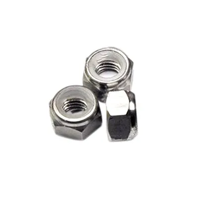 Εξάγωνο παξιμάδι από νάιλον τιτανίου που κλειδώνει αυτόματα